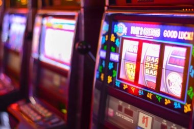 Bet selection interface Bet selection and spin controls